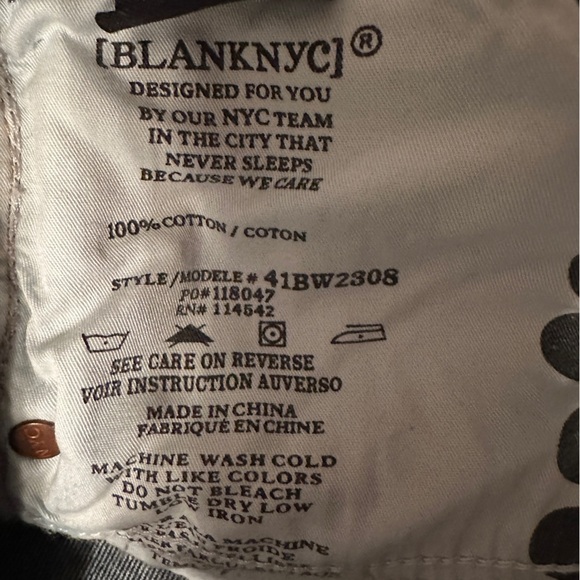 BlankNYC The Howard Mid-rise Loose Fit - NWT - Size 31 - Picture 12 of 15